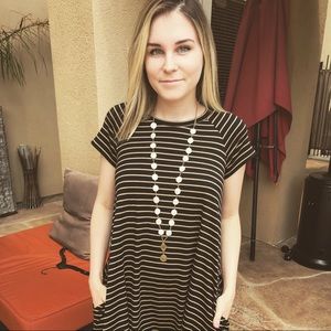 Coin Pearl Pendant Necklace